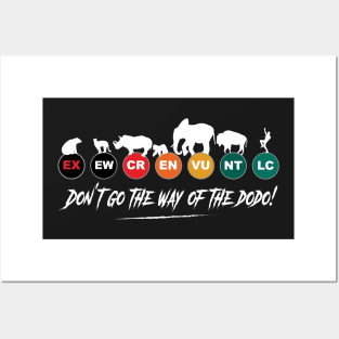 Don't go the way of the dodo ! Posters and Art